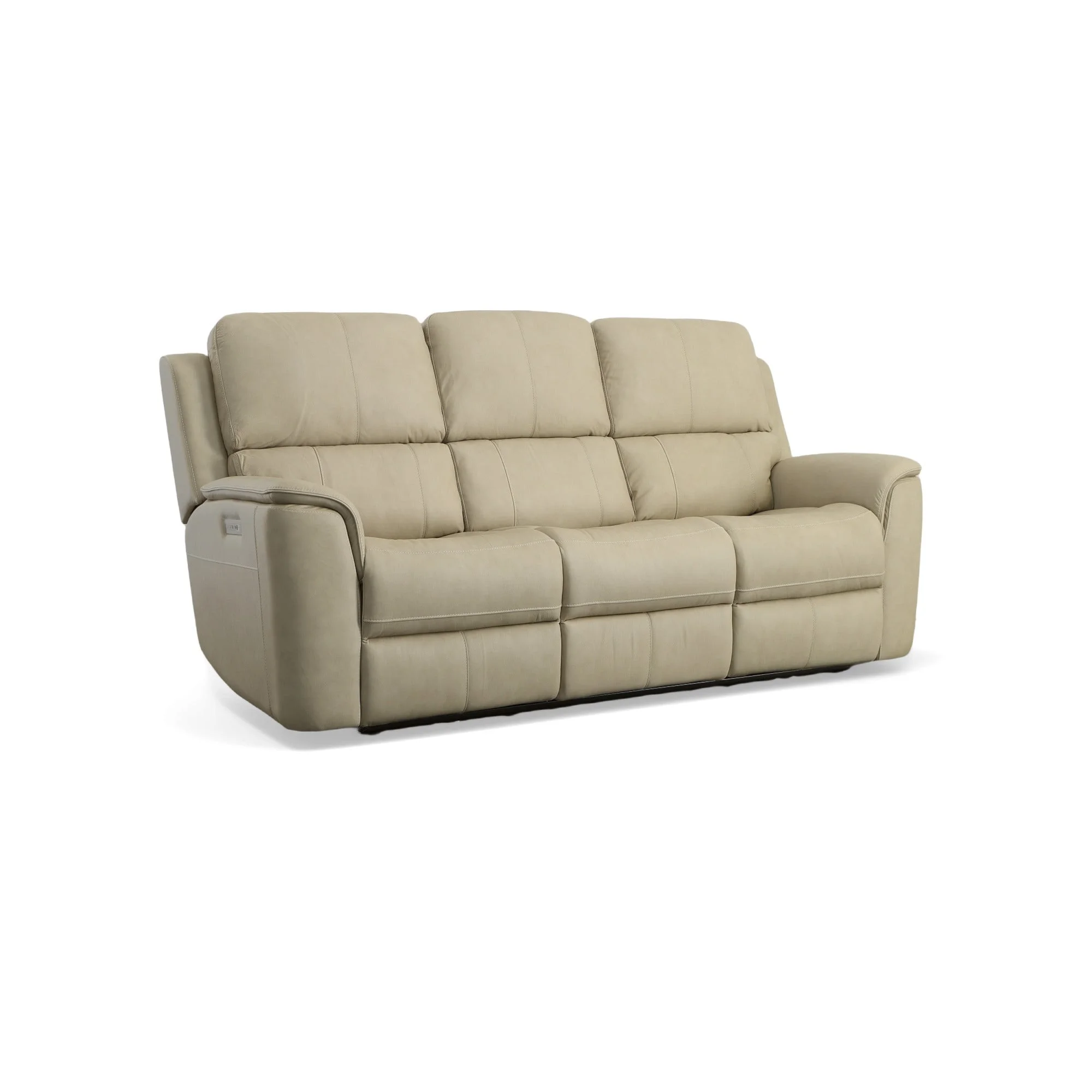 Flexsteel Latitudes - Henry 14889 Casual Power Recliner with Power Headrest  and Power Lumbar Support, Galleria Furniture, Inc.