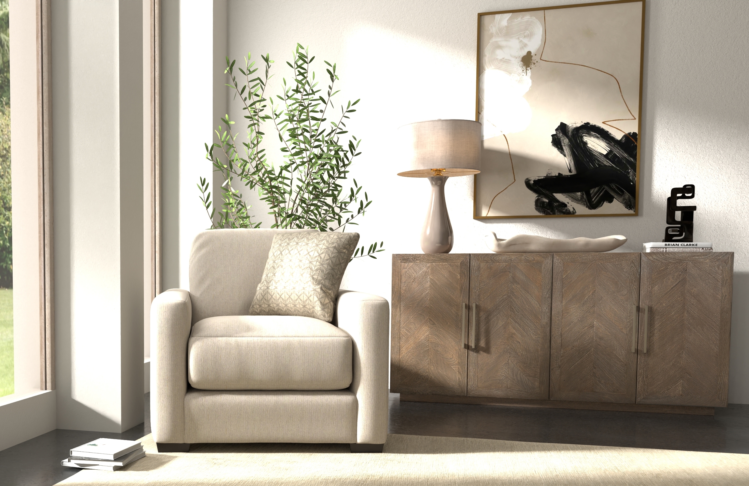 Jackson Furniture Hyde Park Accent Chair