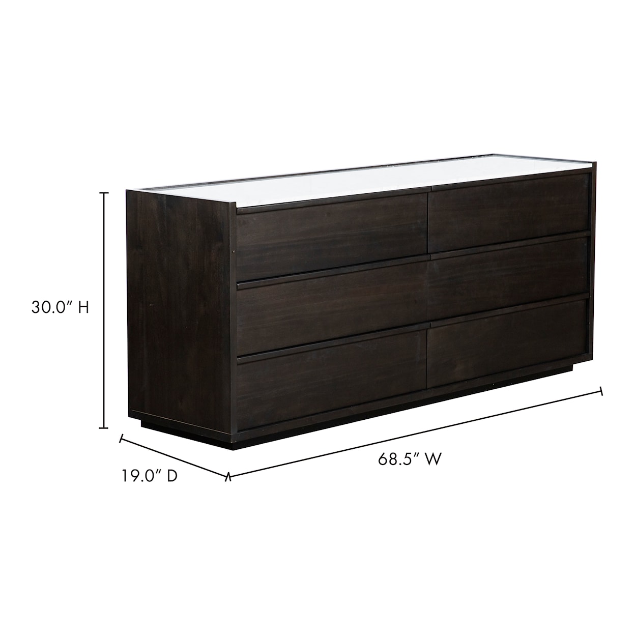 Moe's Home Collection Ashcroft Ashcroft Dresser