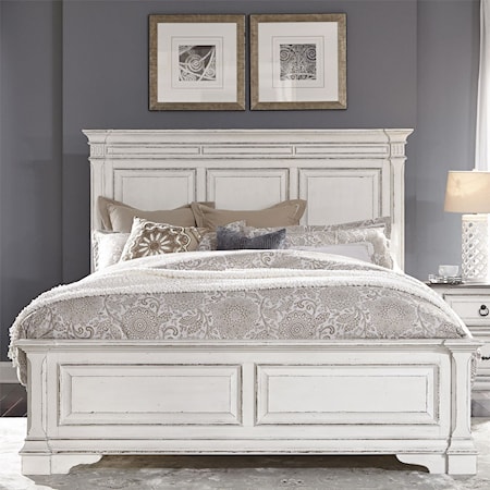 King Panel Bed