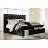 Signature Design by Ashley Furniture Lindenfield King Uph Bed with Storage