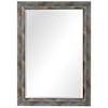 Uttermost Mirrors Owenby Rustic Silver & Bronze Mirror