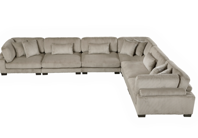 Homelegance Traverse 6-Piece Sectional Sofa