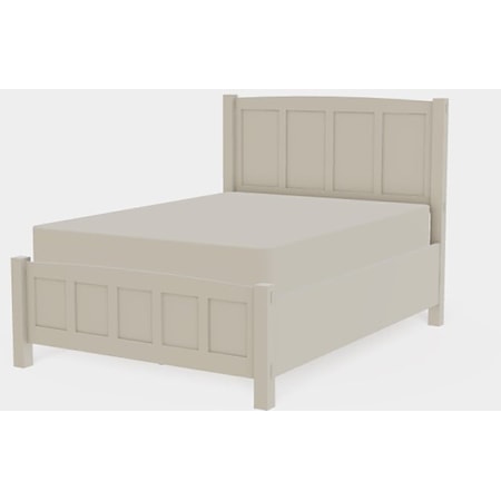 American Craftsman Full Panel Bed with Left Drawerside Storage