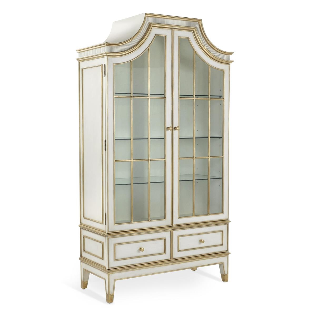 Classic Arched Cabinet w/Dimmable LED Lights