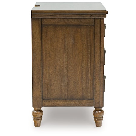 3-Drawer Nightstand