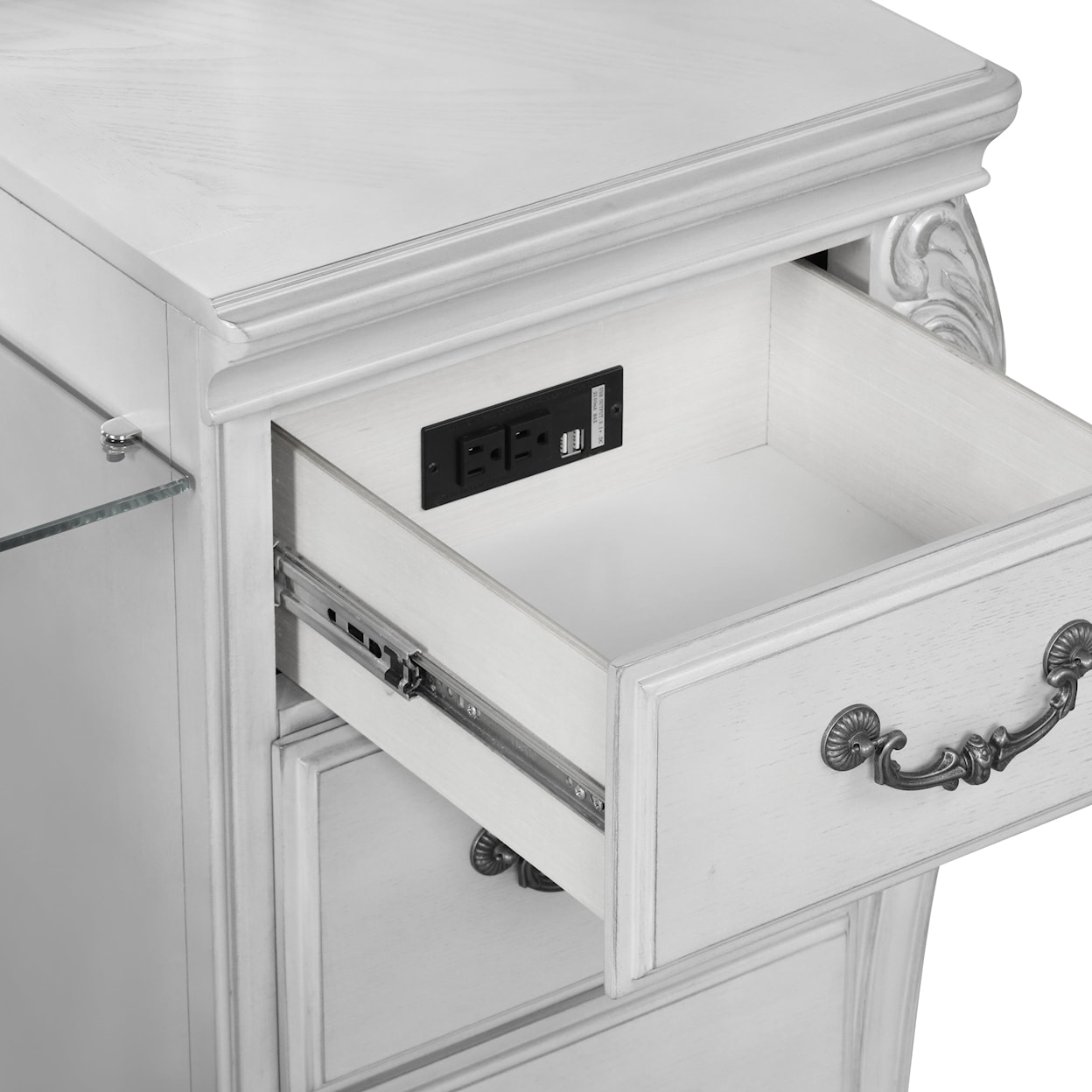 New Classic Cambria Hills 6-Drawer Vanity Desk