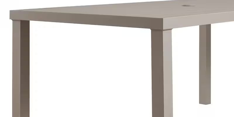 Bassett Bonavista 72" Rect. Outdoor Dining Table w/Umb. Hole