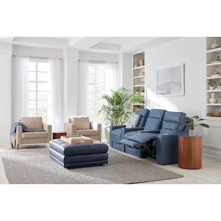 3-Seat Power Reclining and Lumbar Sofa