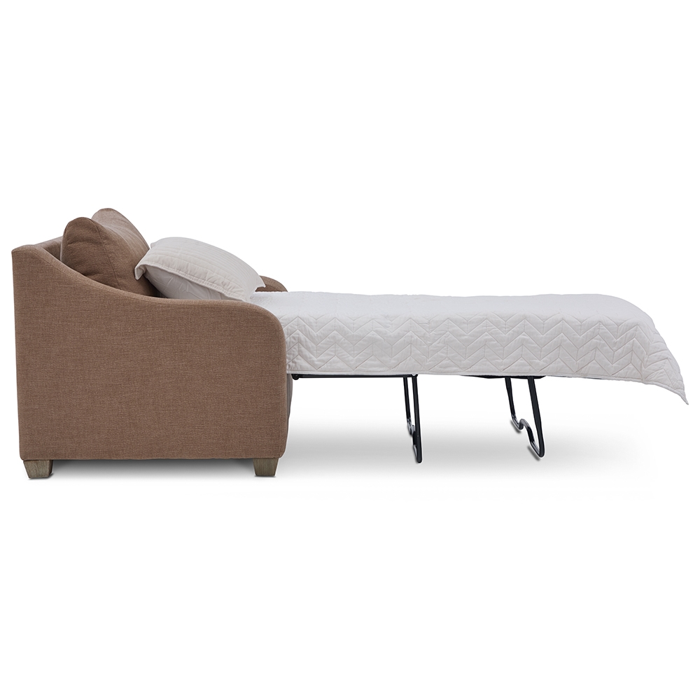 La-Z-Boy Charlie Slope-Arm Sleeper Chair w/Twin Mattress