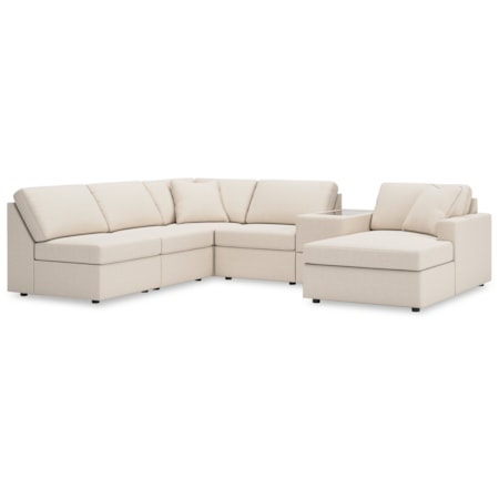 6-piece Sectional With Chaise