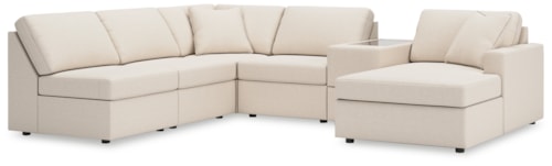 6-Piece Sectional With Chaise