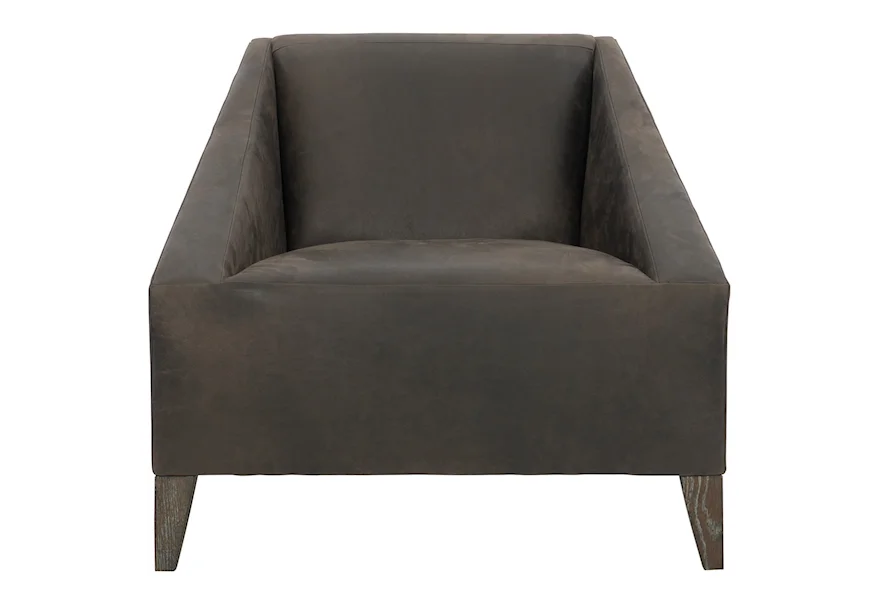 Interiors Nash Leather Chair by Bernhardt at Baer's Furniture