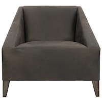 Nash Upholstered Leather Chair