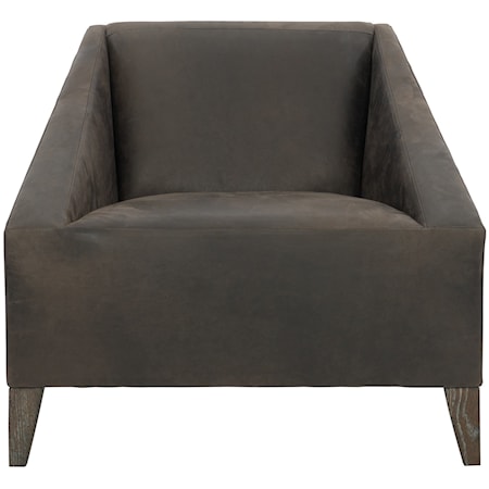 Nash Upholstered Leather Chair