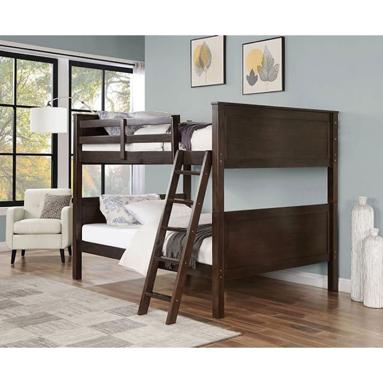 Furniture of America STAMOS Full Bunk Bed