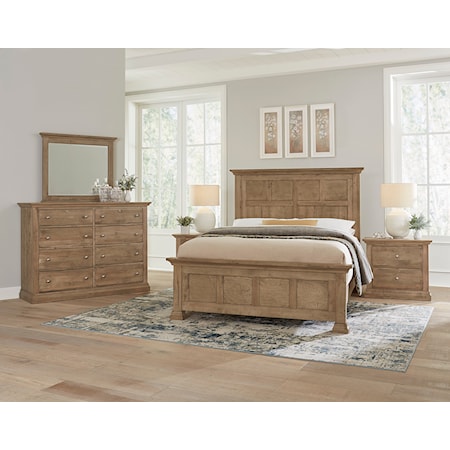 5-Piece King Window Pane Bedroom Set