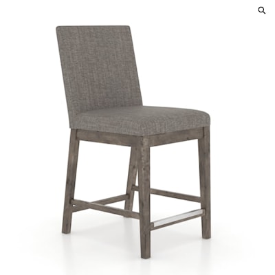 Canadel Champlain Upholstered Fixed Stool