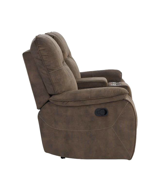 Parker Living Cooper Manual Reclining Console Loveseat