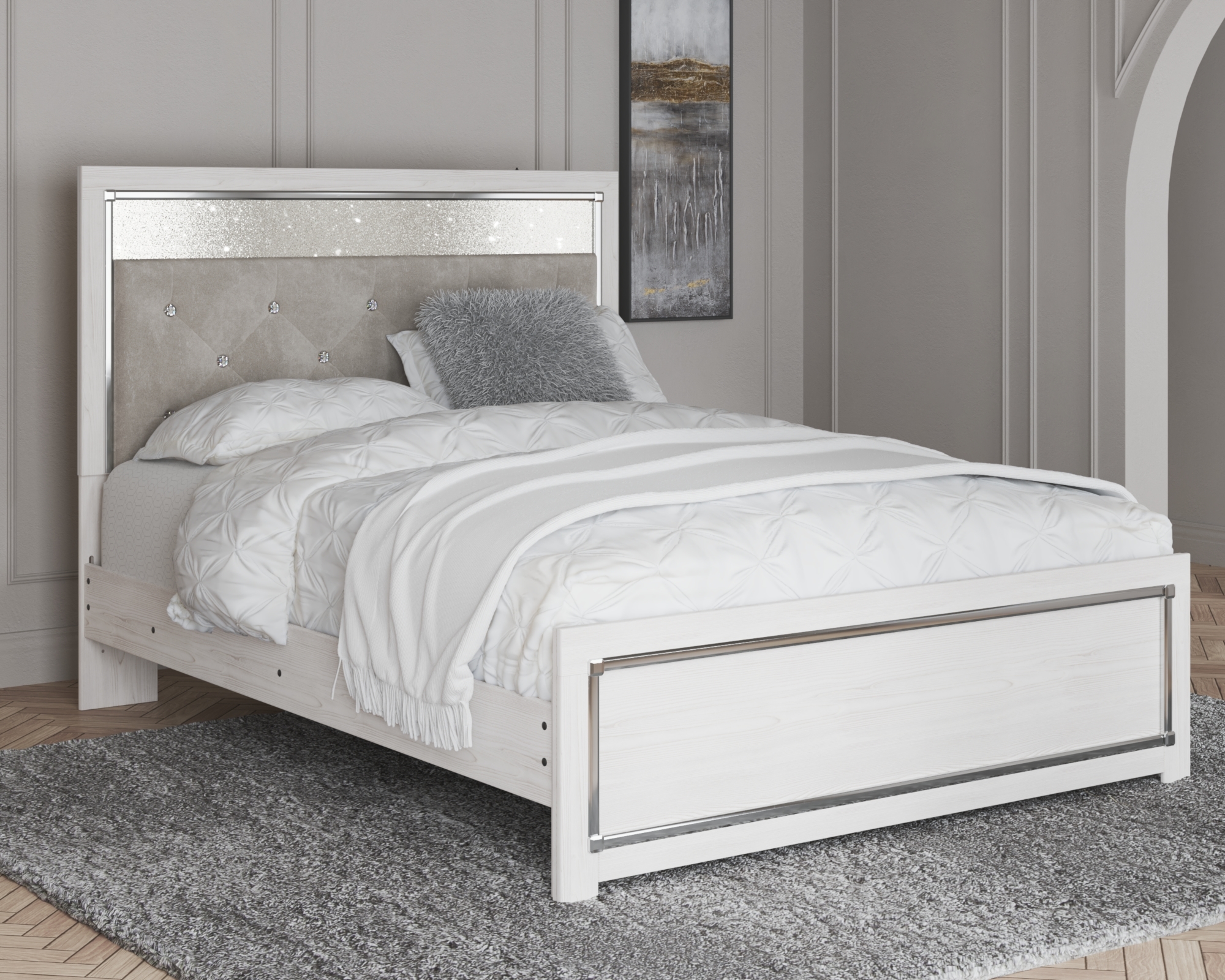 Queen Panel Bed