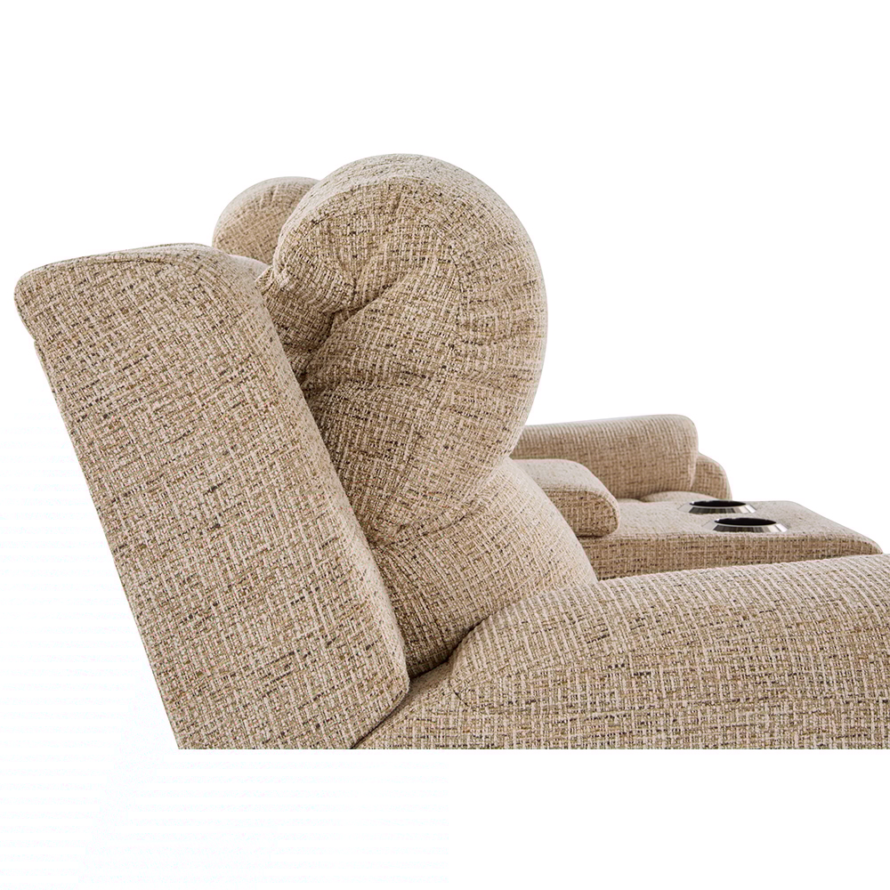 La-Z-Boy Dorian Power Reclining Loveseat, Lumbar & Console