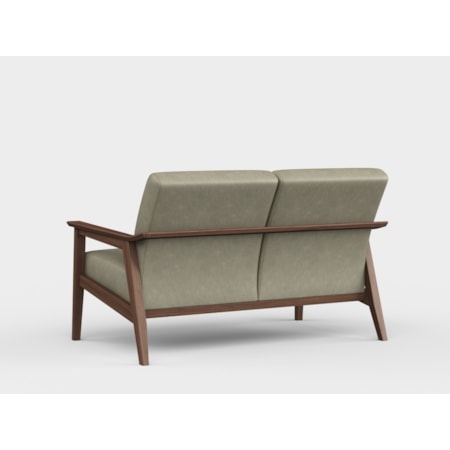 Loveseat w/Animal-Free Leather Cushions