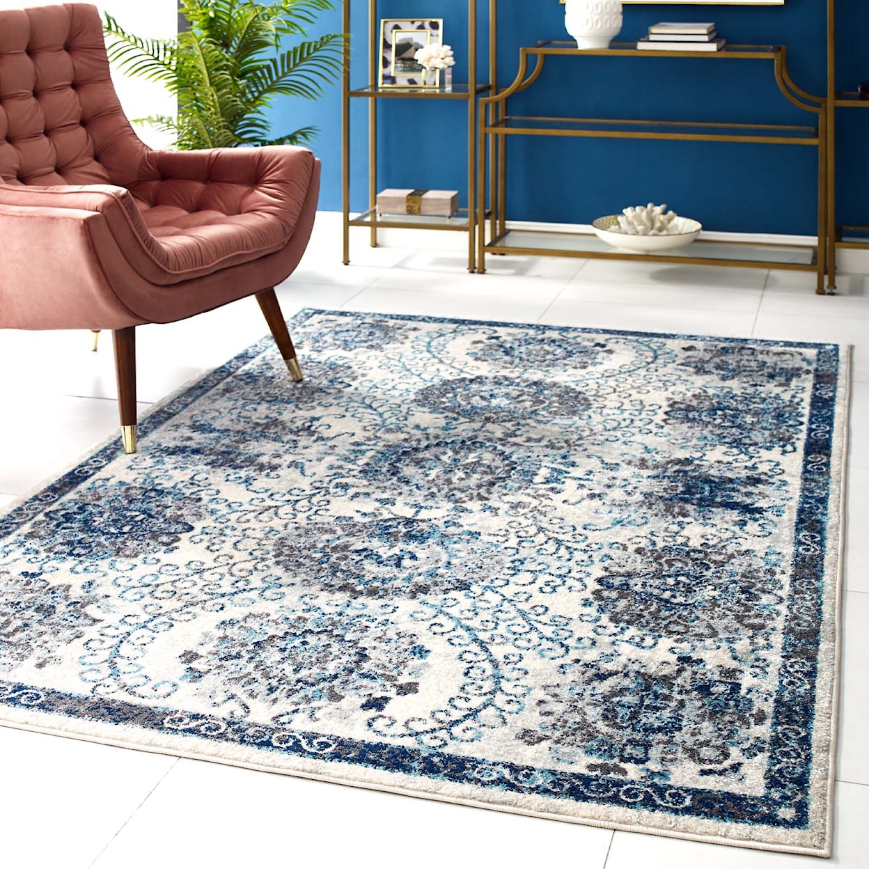 Modway Entourage 5 x 8 Rug