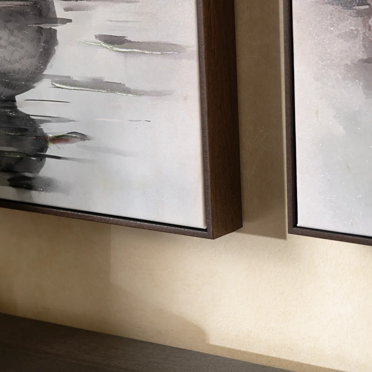 Laying Low Framed Canvas - Set of 2