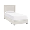 Accentrics Home Fashion Beds Twin Upholstered Bed