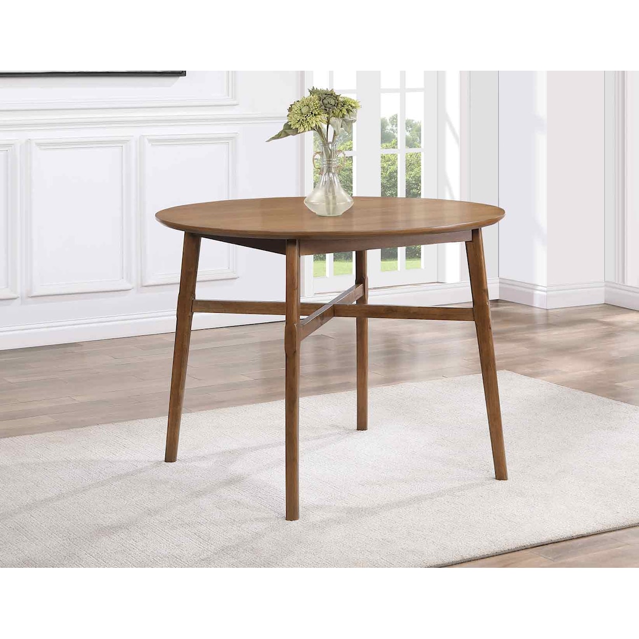Steve Silver Oslo 46-Inch Round Counter Table
