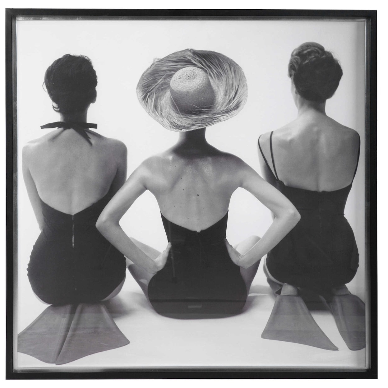Uttermost Framed Prints Ladies' Swimwear, 1959 Fashion Print