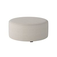 Round Cocktail Ottoman