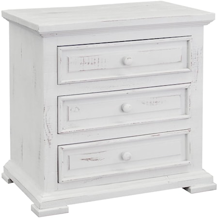 3-Drawer Nightstand