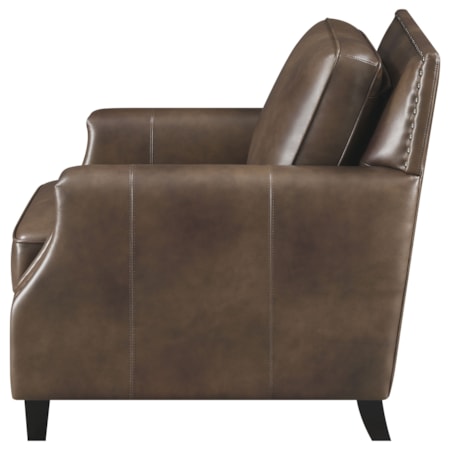 Leaton Recessed Arm Accent Chair Sugar