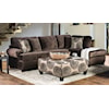 Furniture of America Bonaventura Sectional with Chaise