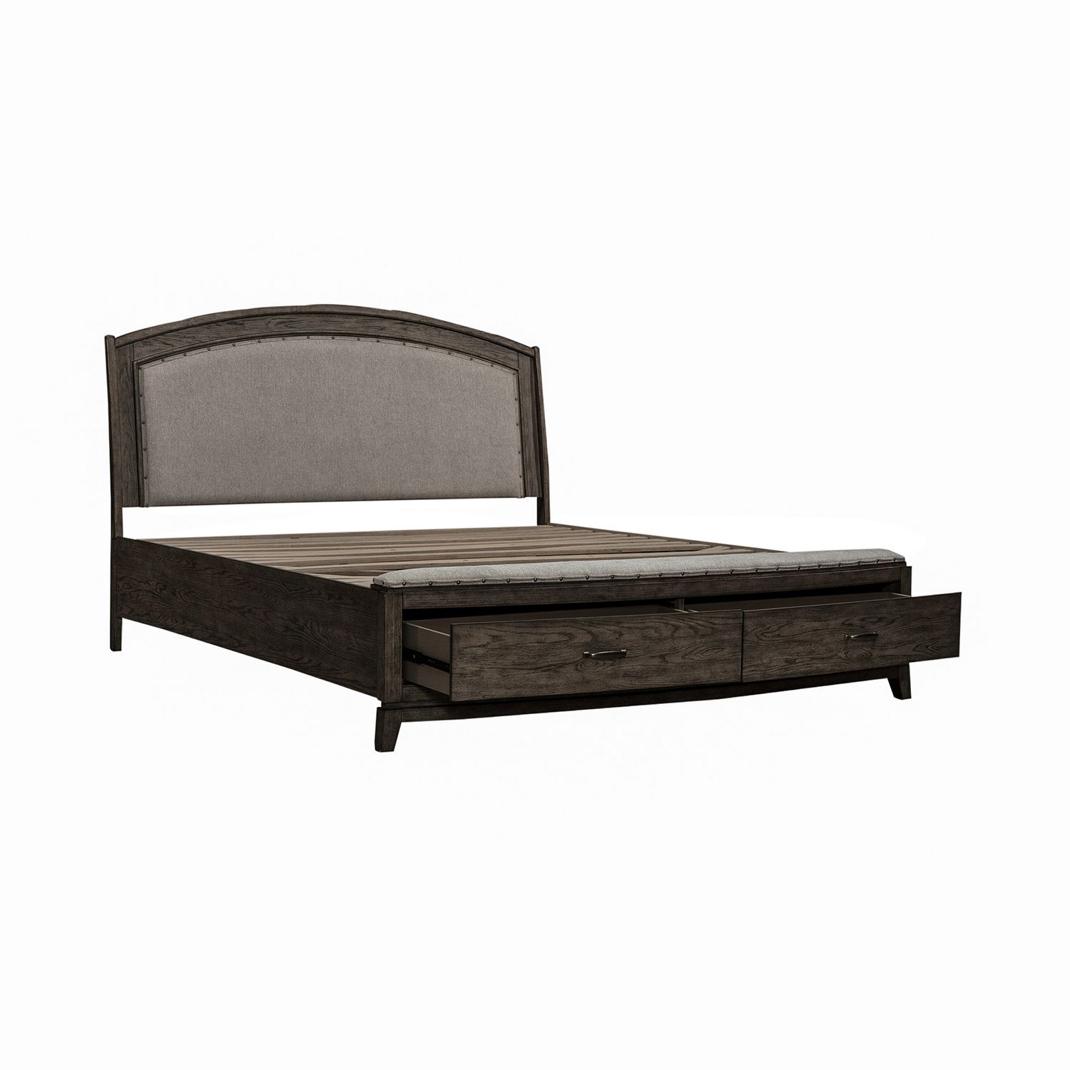 Liberty Furniture Avalon Upholstered King Storage Bed