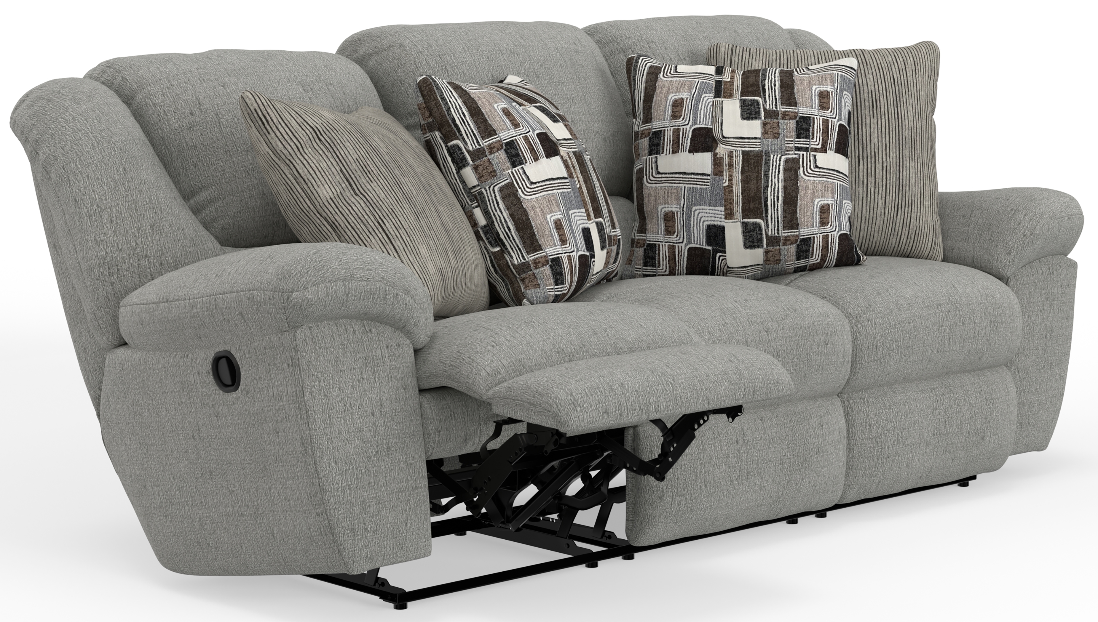 Manual Triple Reclining Sofa