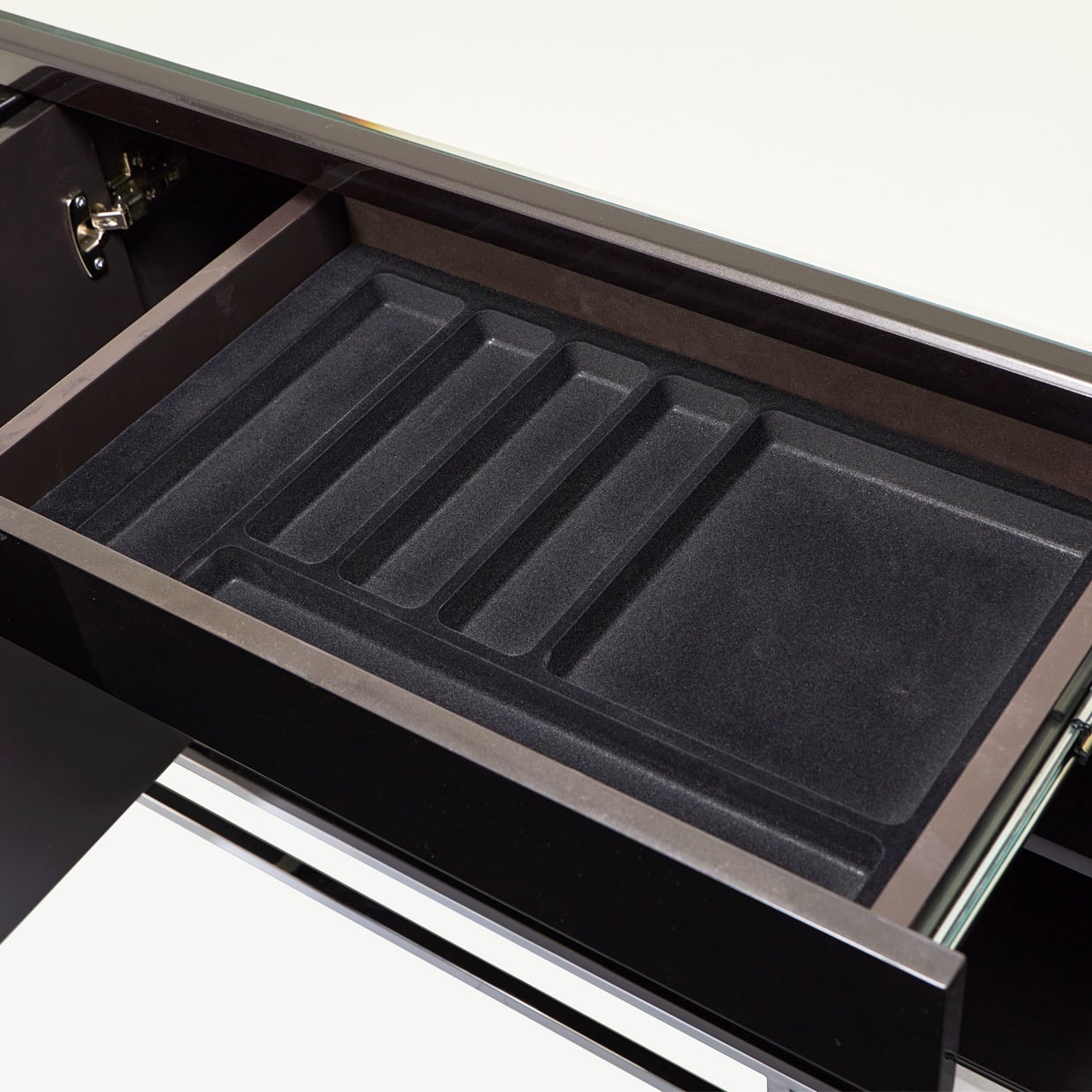 Michael Amini Carmela Rectangular 4-Door Console Table