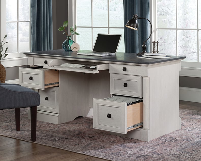 Sauder Palladia Executive Computer Desk