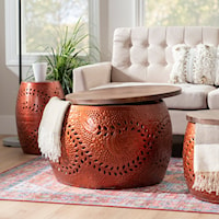 Global Kyomi Drum Coffee Table