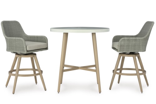 3-Piece Outdoor Bar Set