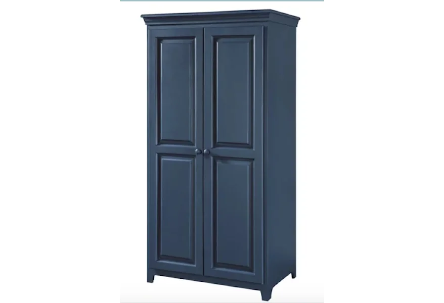 Pine Cabinets 2 Door Pantry by Archbold Furniture at Esprit Decor Home Furnishings