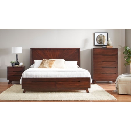 Queen Panel Bed