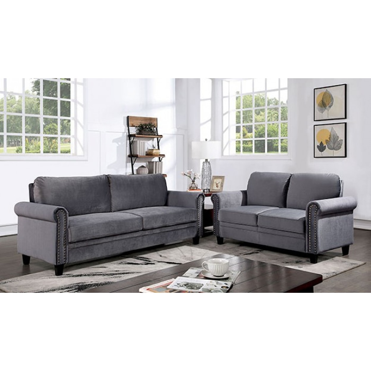 Furniture of America - FOA Noranda Living Room Set 