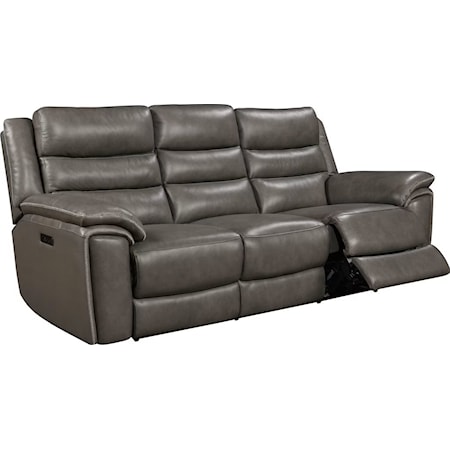 Casual Power Sofa with Power Headrest