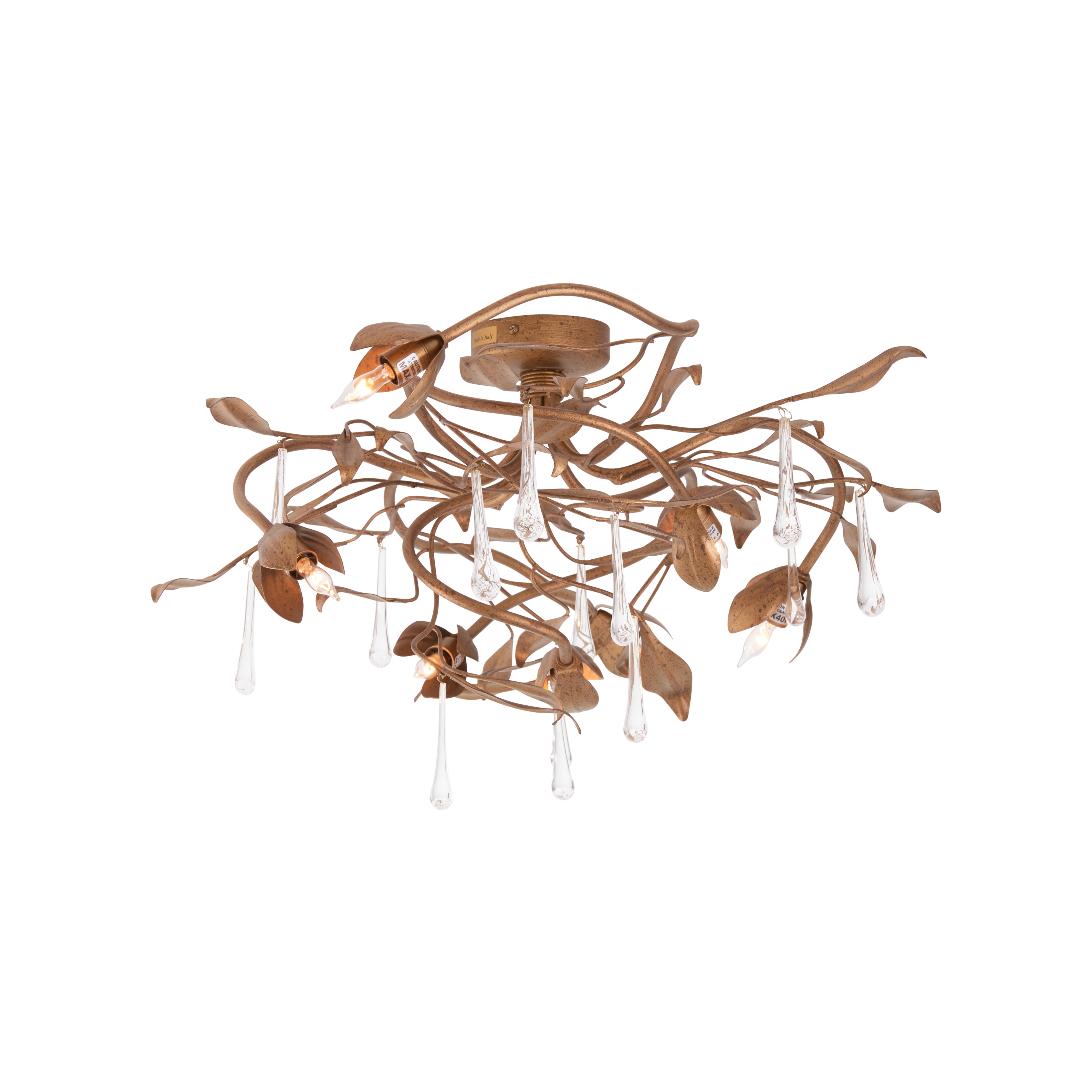 Chelsea House Chelsea House Misc Bay Laurel Leaf Flush Mount