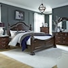 Liberty Furniture Messina Estates Bedroom 4-Piece Queen Poster Bedroom Set