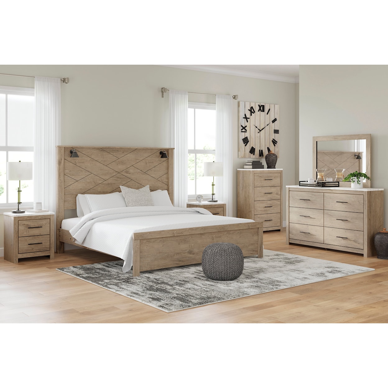 Ashley Furniture Signature Design Senniberg King Bedroom Set