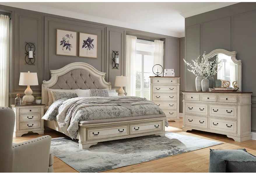 Realyn California King Bedroom Set by Signature Design by Ashley at Furniture Fair - North Carolina