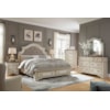 Signature Design by Ashley Claire King Upholstered Storage Bed